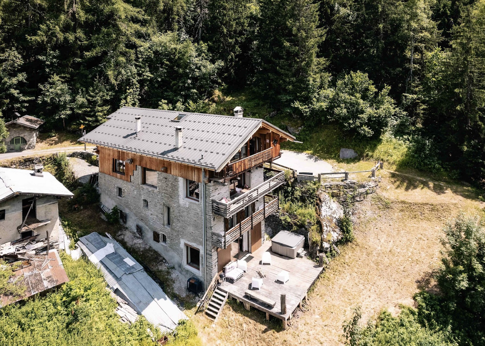 Extérieur la ferme Saint Aubin 